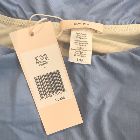 NWT Eberjey So Solid Margarita Bikini Top 👙 - Picture 7 of 7